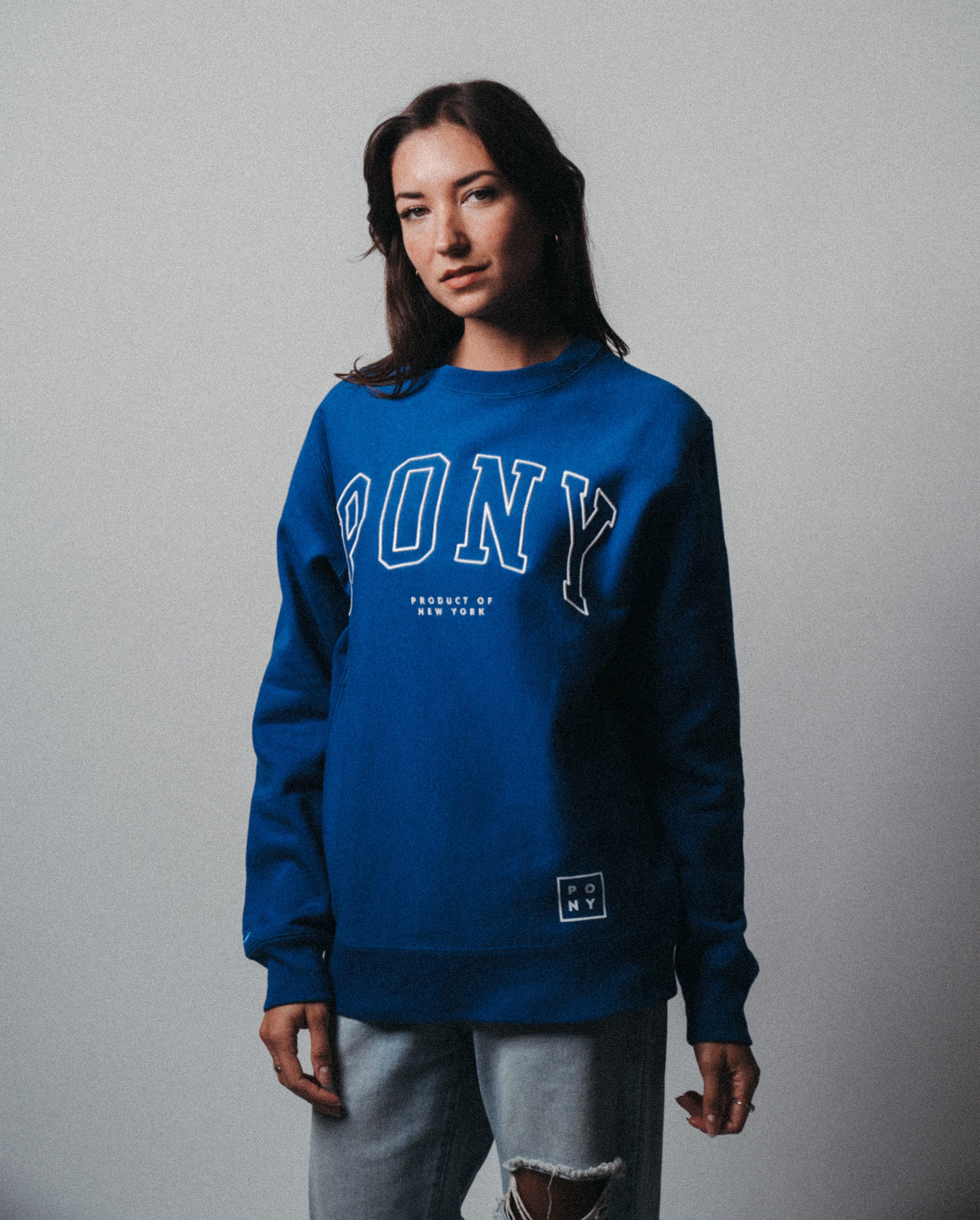 COLLEGIATE EMBROIDERED CREWNECK - Image 2