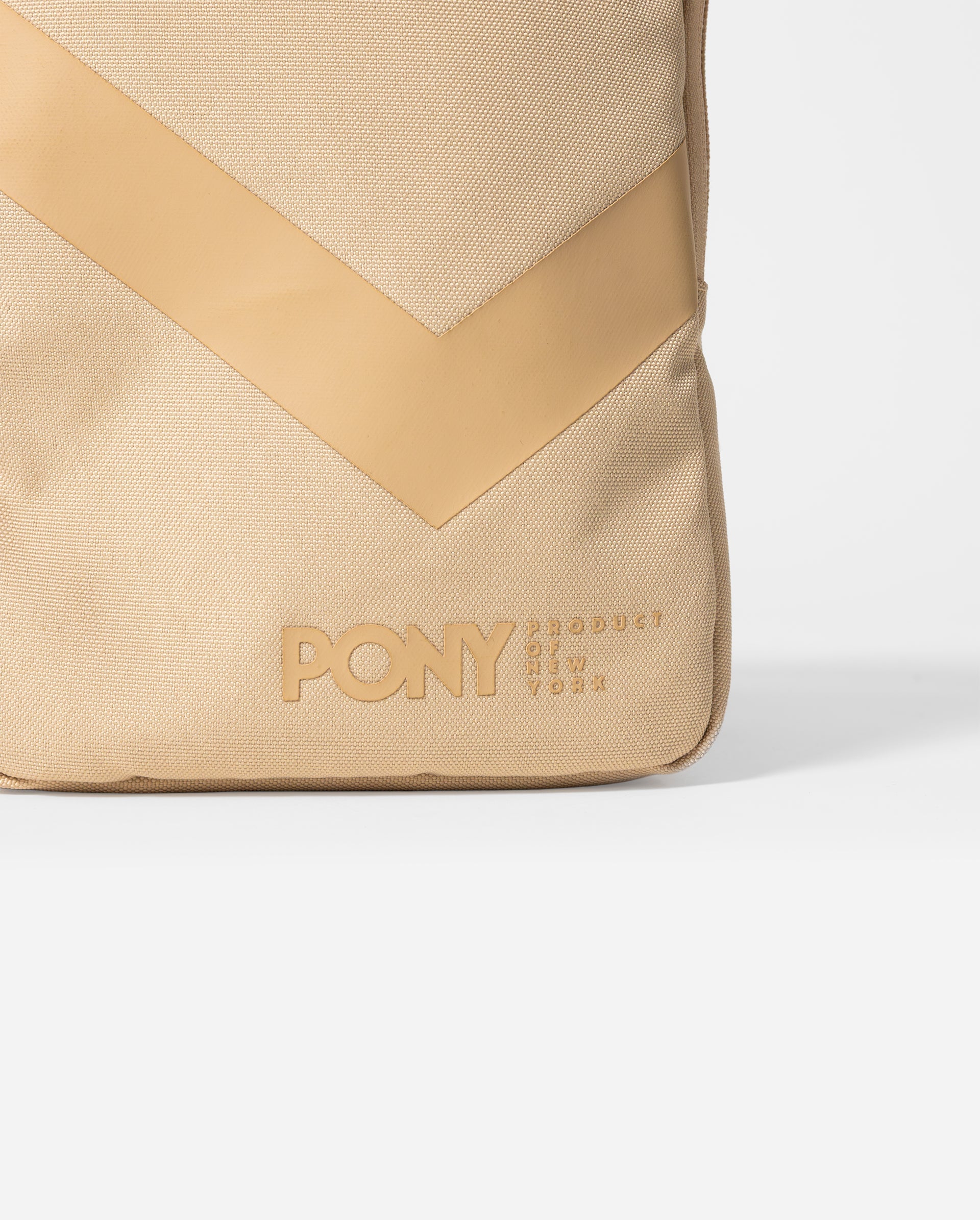 PARKER COMMUTER BEIGE BACKPACK - Image 4