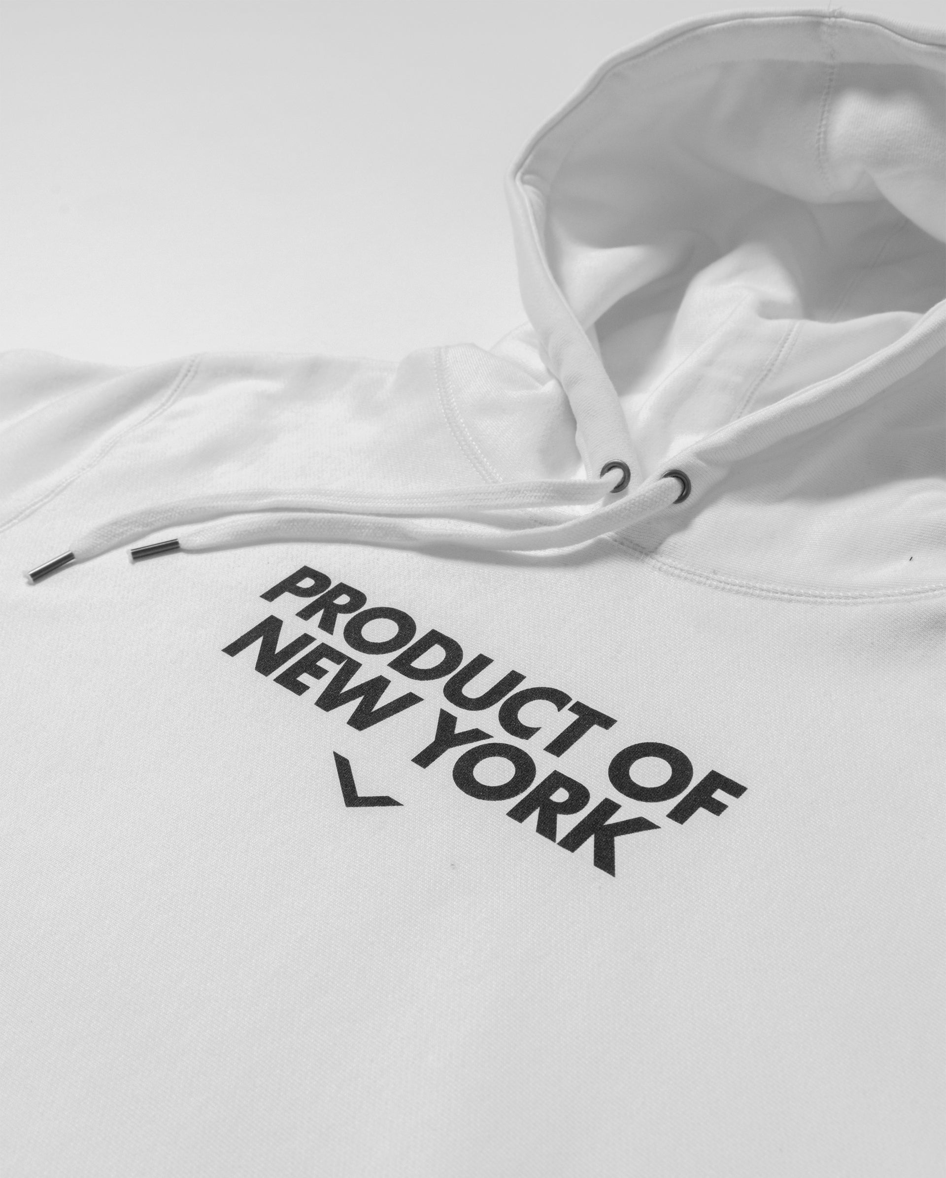 CORE IDENTITY WHITE HOODIE - Image 2
